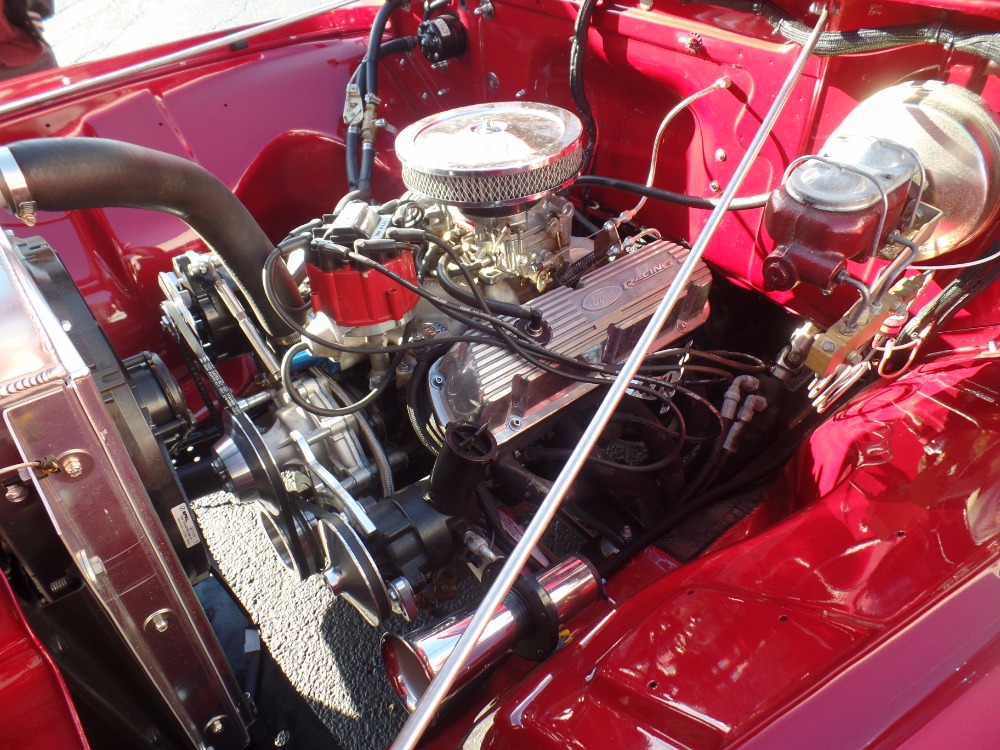 Used 1953 Ford Pickup F100-SWEET INFERNO RED PICKUP WITH CUSTOM OAK WOOD BED-SEE VIDEO | Mundelein, IL