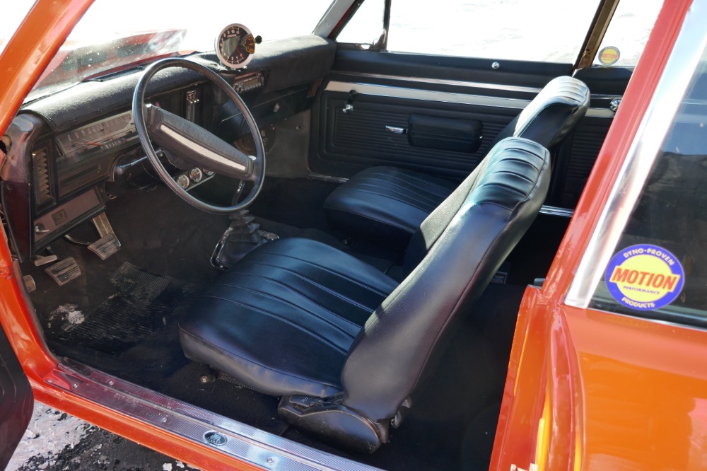Used 1969 Chevrolet Nova -BIG BLOCK 496 Hurst 4 Speed-NEW HUGGER ORANGE PAINT-SEE VIDEO | Mundelein, IL