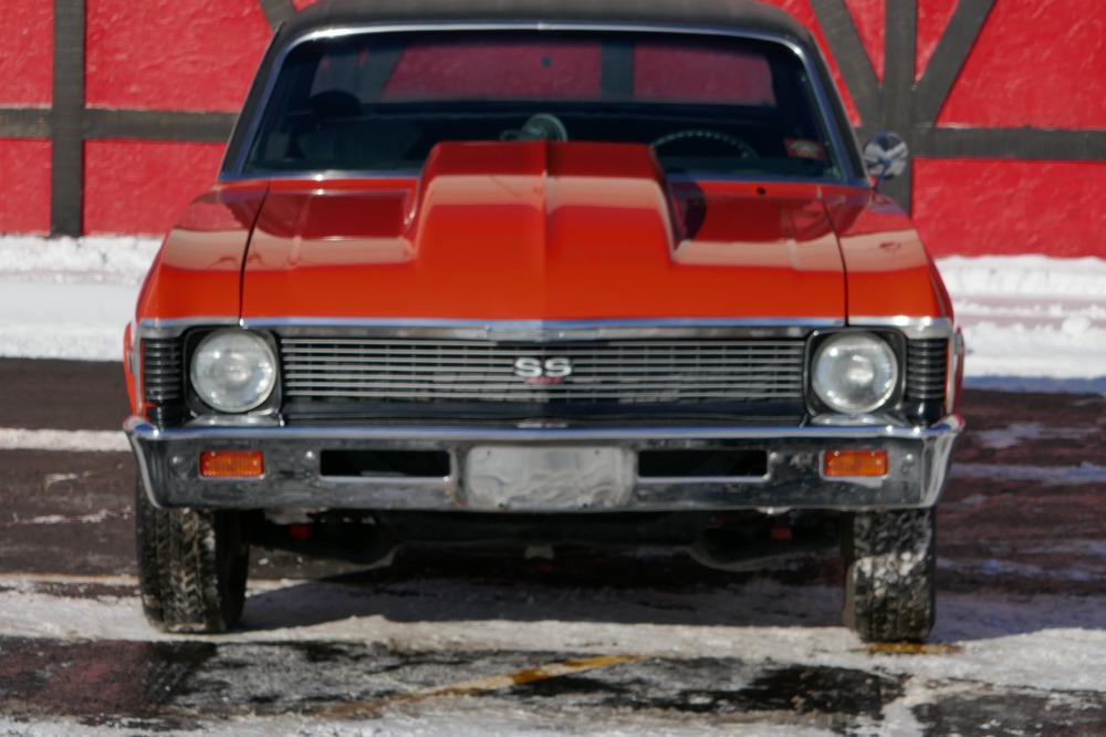 Used 1969 Chevrolet Nova -BIG BLOCK 496 Hurst 4 Speed-NEW HUGGER ORANGE PAINT-SEE VIDEO | Mundelein, IL