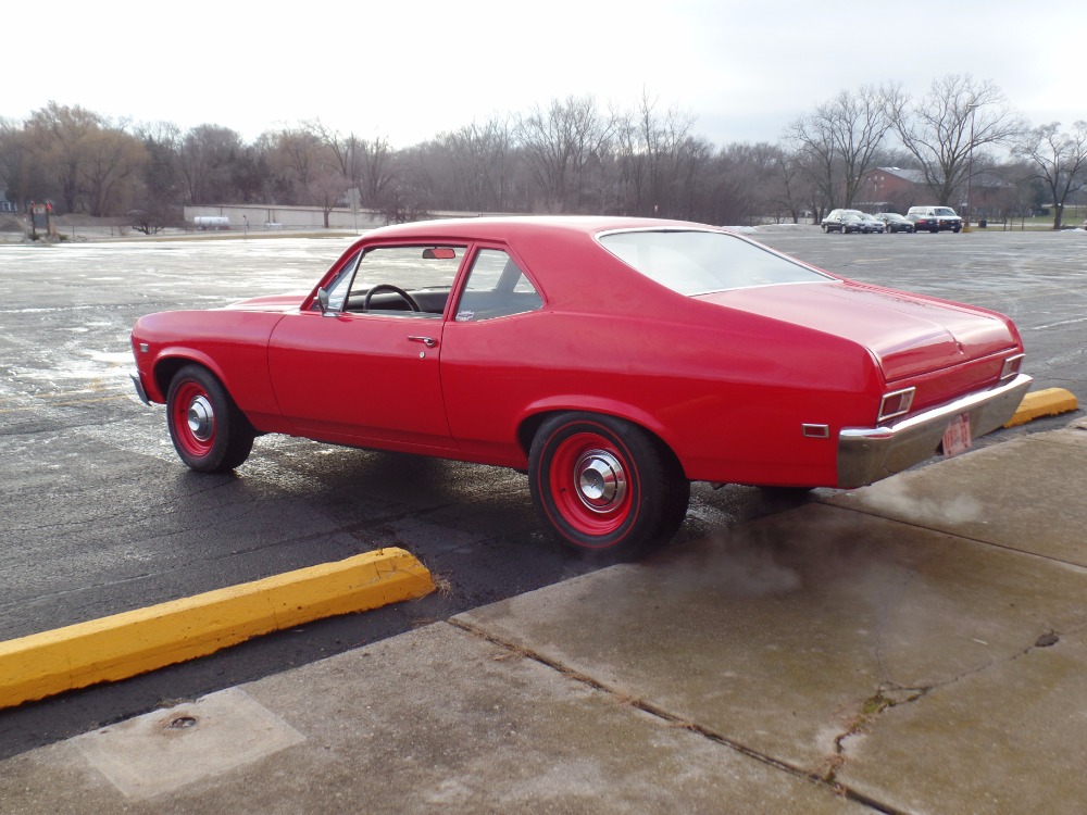 Used 1968 Chevrolet Nova -NEW VIPER RED PAINT-383 STROKER-FROM TEXAS-COPO LOOK-SOLID- SEE VIDEO | Mundelein, IL