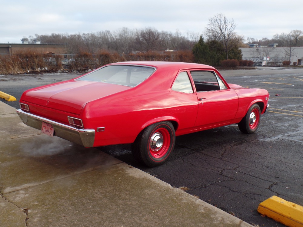 Used 1968 Chevrolet Nova -NEW VIPER RED PAINT-383 STROKER-FROM TEXAS-COPO LOOK-SOLID- SEE VIDEO | Mundelein, IL