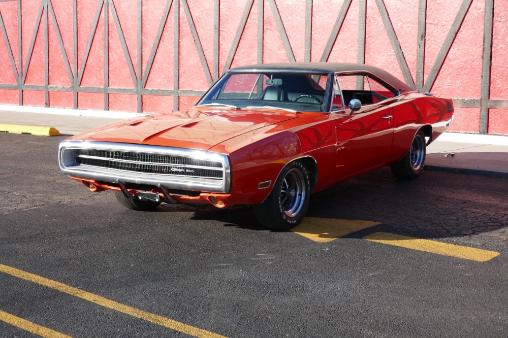 Used 1970 Dodge Charger -REAL XP CODE-500-Hemi Orange 440-Clean & Solid Mopar-BUILD SHEET-SEE VIDEO | Mundelein, IL