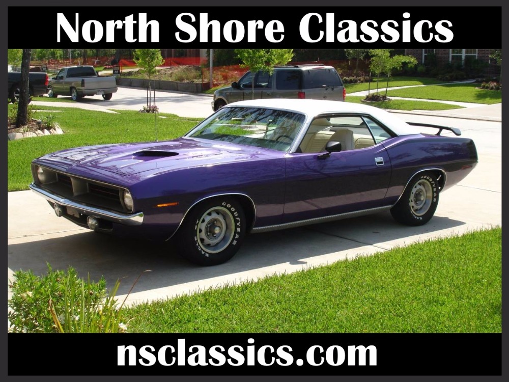 Used 1970 Plymouth Cuda -PLUM CRAZY PURPLE-ORIGINAL NUMBERS MATCHING TEXAS CAR-INCREDIBLE CONDITION | Mundelein, IL