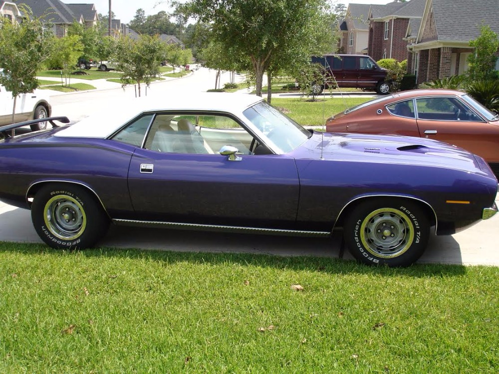 Used 1970 Plymouth Cuda -PLUM CRAZY PURPLE-ORIGINAL NUMBERS MATCHING TEXAS CAR-INCREDIBLE CONDITION | Mundelein, IL