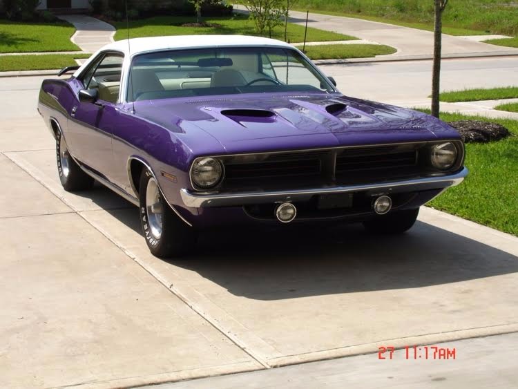 Used 1970 Plymouth Cuda -PLUM CRAZY PURPLE-ORIGINAL NUMBERS MATCHING TEXAS CAR-INCREDIBLE CONDITION | Mundelein, IL