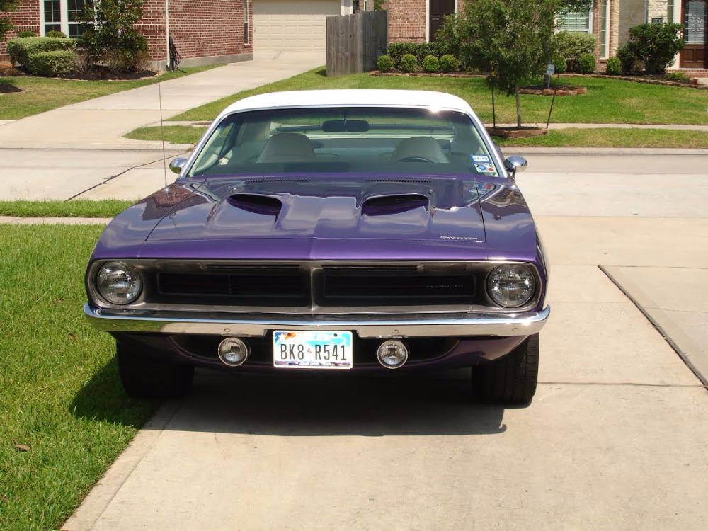 Used 1970 Plymouth Cuda -PLUM CRAZY PURPLE-ORIGINAL NUMBERS MATCHING TEXAS CAR-INCREDIBLE CONDITION | Mundelein, IL