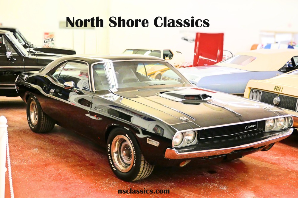 Used 1970 Dodge Challenger -BLACK ON BLACK-360- FRESH RESTORED-NEW JET BLACK PAINT-SHAKER HOOD- | Mundelein, IL