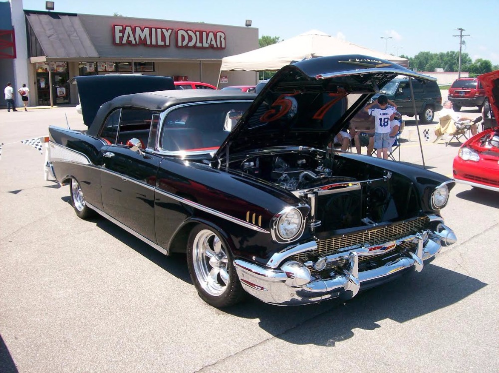 Used 1957 Chevrolet Bel Air -VERY CLEAN - CONVERTIBLE - STAR OF THE SHOW! | Mundelein, IL