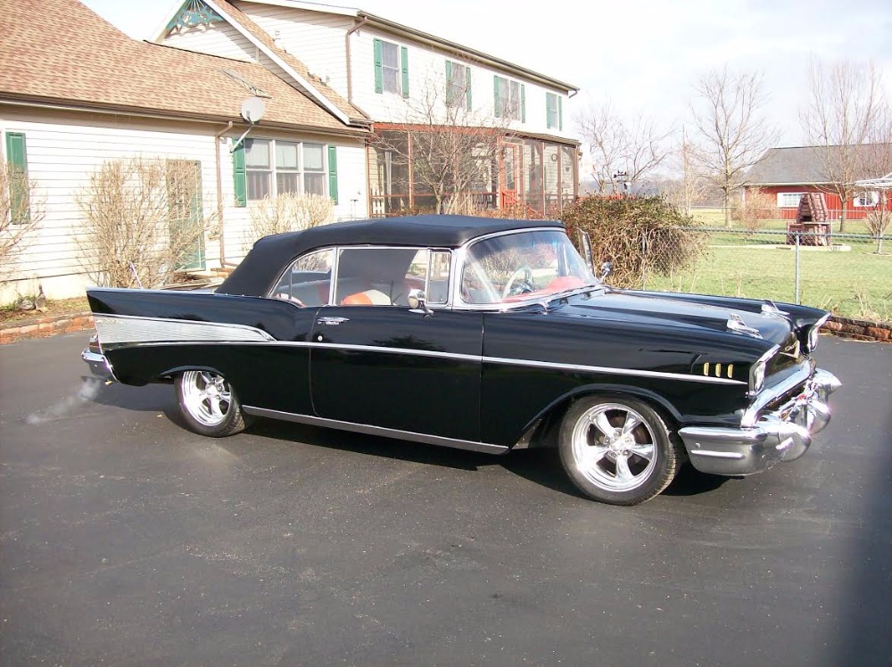 Used 1957 Chevrolet Bel Air -VERY CLEAN - CONVERTIBLE - STAR OF THE SHOW! | Mundelein, IL