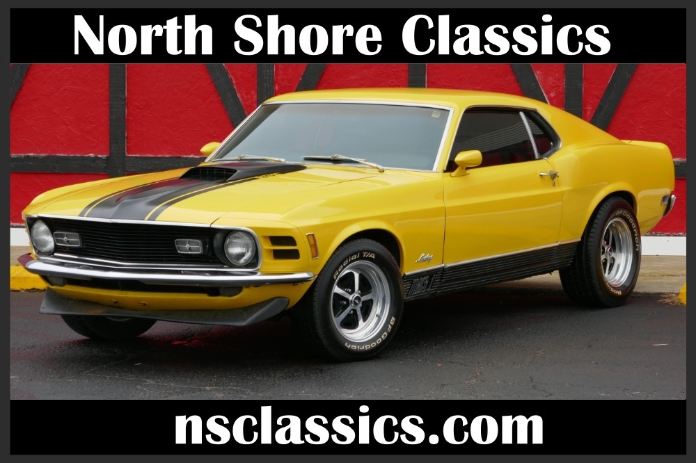 Used 1970 Ford Mustang MACH 1 FASTBACK PRO BUILT PONY- SEE VIDEO | Mundelein, IL