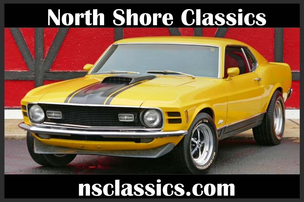 Used 1970 Ford Mustang MACH 1 FASTBACK PRO BUILT PONY- SEE VIDEO | Mundelein, IL