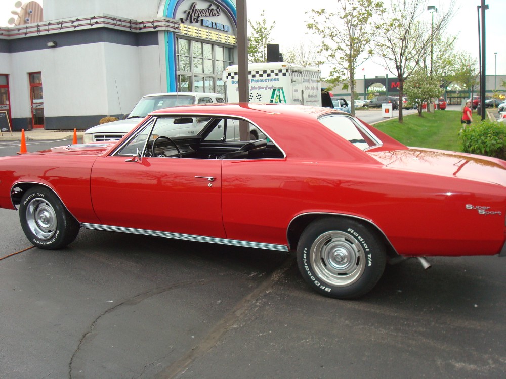Used 1967 Chevrolet Chevelle SS-NEW RED PAINT-ALL ORIGINAL NUMBERS MATCHING- SEE VIDEO | Mundelein, IL