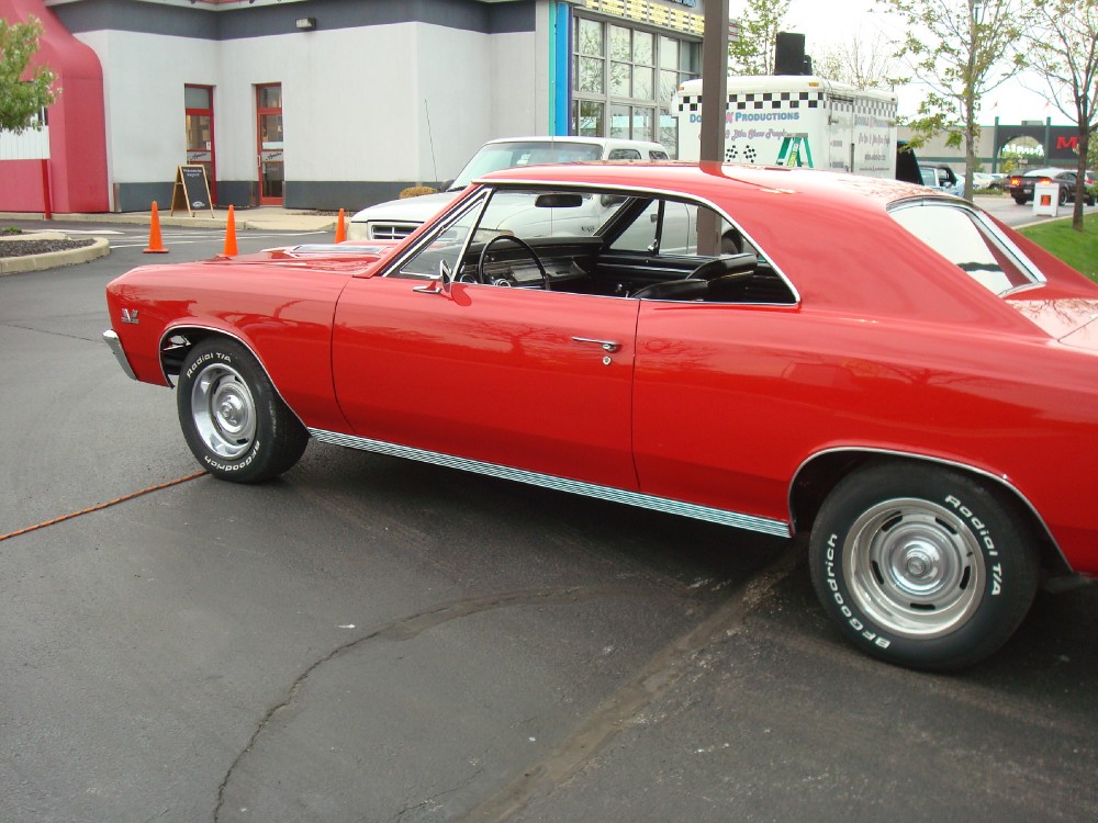 Used 1967 Chevrolet Chevelle SS-NEW RED PAINT-ALL ORIGINAL NUMBERS MATCHING- SEE VIDEO | Mundelein, IL