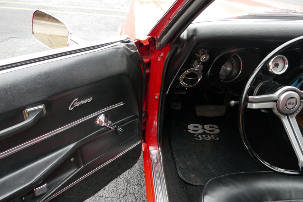 Used 1968 Chevrolet Camaro SS396-NICE SLICK RED PAINT-VERY CLEAN-BIG BLOCK-1ST GEN CAMARO-SEE VIDEO | Mundelein, IL
