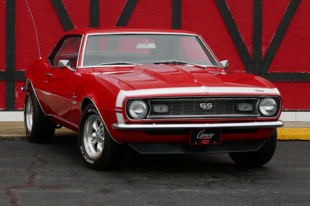 Used 1968 Chevrolet Camaro SS396-NICE SLICK RED PAINT-VERY CLEAN-BIG BLOCK-1ST GEN CAMARO-SEE VIDEO | Mundelein, IL