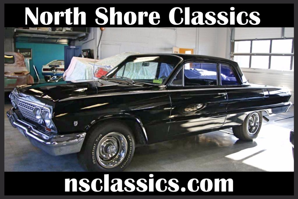 Used 1963 Chevrolet Biscayne 502 V8 BLACK ON BLACK COLOR COMBO | Mundelein, IL