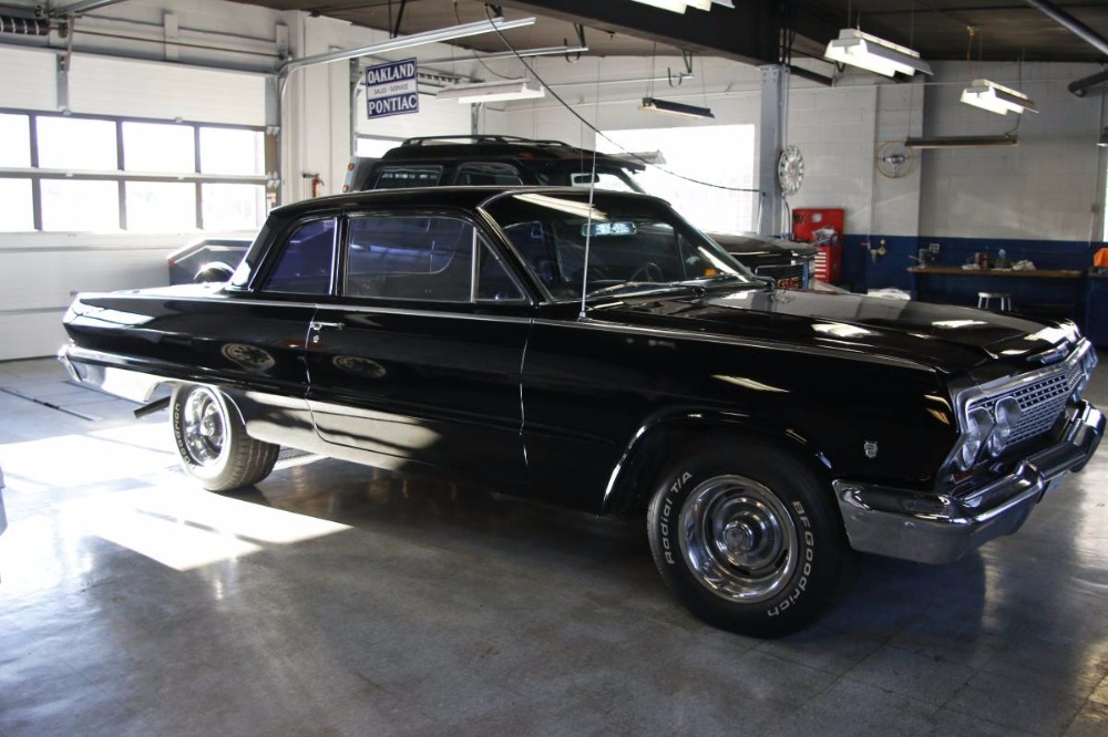 Used 1963 Chevrolet Biscayne 502 V8 BLACK ON BLACK COLOR COMBO | Mundelein, IL