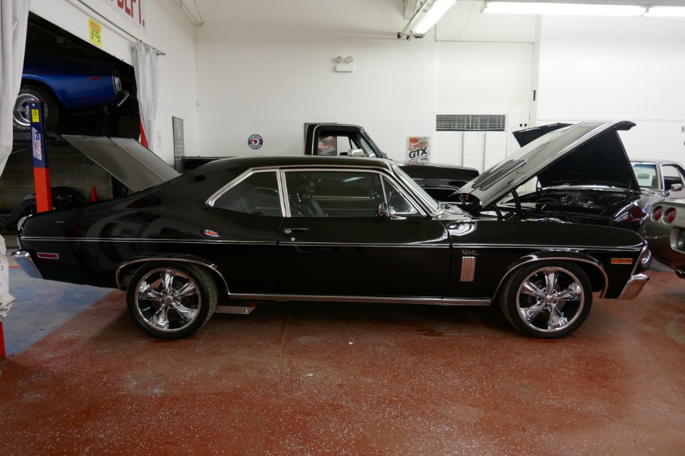 Used 1970 Chevrolet Nova BLACK ON BLACK SLEEPER WITH SS UPGRADES-GREAT PAINT-READY TO ROLL! | Mundelein, IL