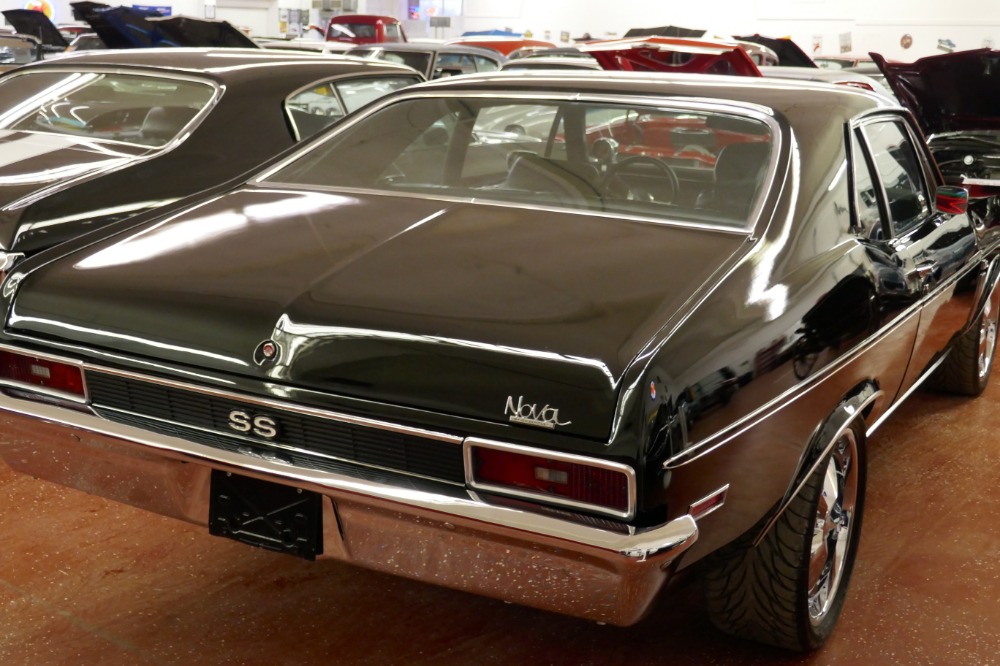 Used 1970 Chevrolet Nova BLACK ON BLACK SLEEPER WITH SS UPGRADES-GREAT PAINT-READY TO ROLL! | Mundelein, IL