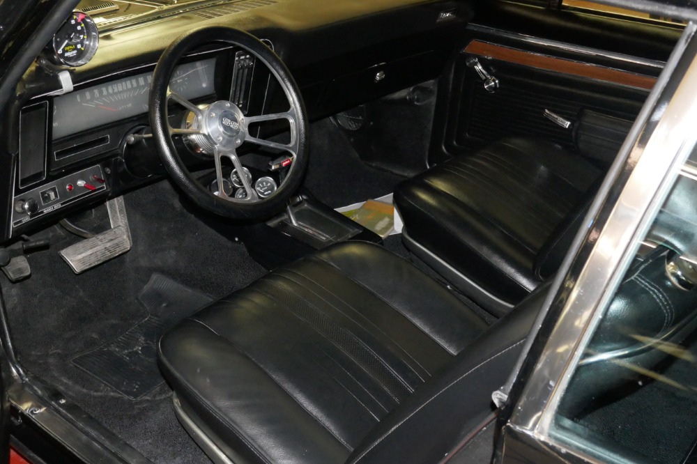 Used 1970 Chevrolet Nova BLACK ON BLACK SLEEPER WITH SS UPGRADES-GREAT PAINT-READY TO ROLL! | Mundelein, IL