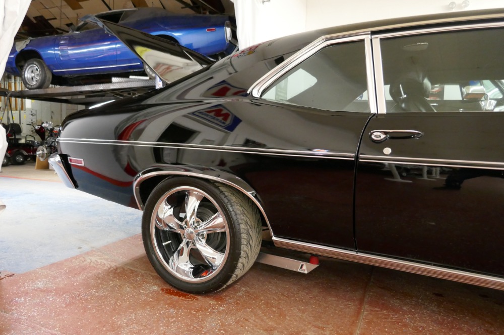 Used 1970 Chevrolet Nova BLACK ON BLACK SLEEPER WITH SS UPGRADES-GREAT PAINT-READY TO ROLL! | Mundelein, IL