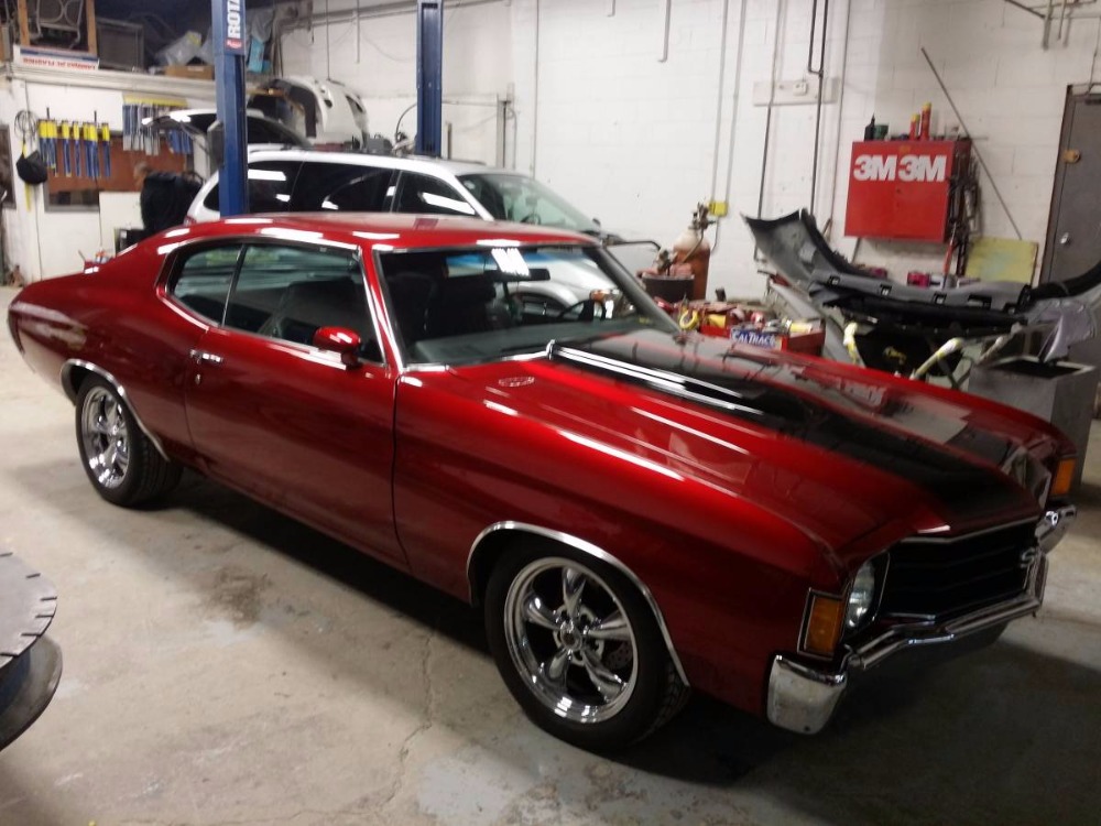 1972 Chevrolet Chevelle SUPER SPORT - HOUSE OF KOLOR PAINT- 468 BIG BLOCK -  Stock # 72468ILSR for sale near Mundelein, IL | IL Chevrolet Dealer