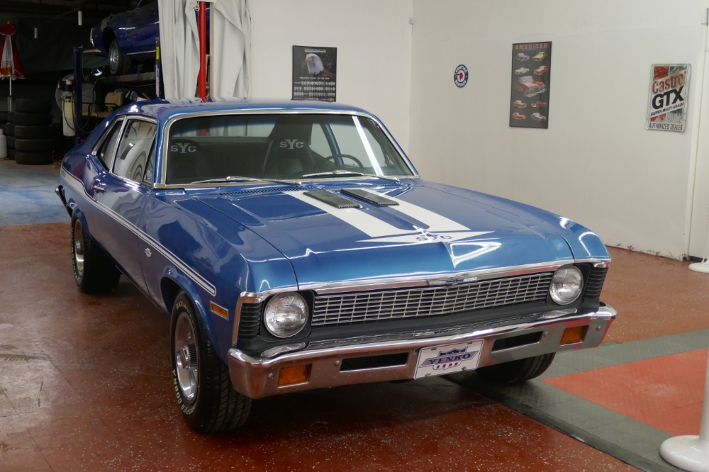 Used 1971 Chevrolet Nova -NEW BUILT BB 427-YENKO TRIBUTE-DISC BRAKES/NEW MARINA BLUE PAINT- | Mundelein, IL