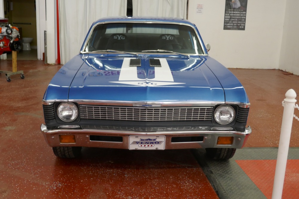 Used 1971 Chevrolet Nova -NEW BUILT BB 427-YENKO TRIBUTE-DISC BRAKES/NEW MARINA BLUE PAINT- | Mundelein, IL