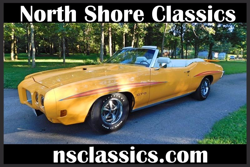 Used 1970 Pontiac GTO -REAL 400 WT CODE CONVERTIBLE- | Mundelein, IL