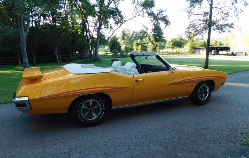 Used 1970 Pontiac GTO -REAL 400 WT CODE CONVERTIBLE- | Mundelein, IL