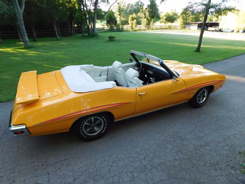 Used 1970 Pontiac GTO -REAL 400 WT CODE CONVERTIBLE- | Mundelein, IL
