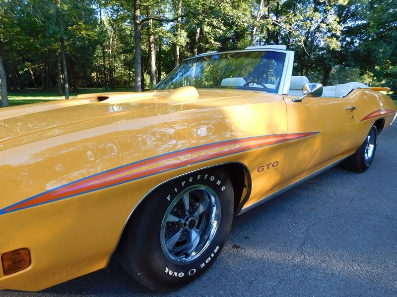 Used 1970 Pontiac GTO -REAL 400 WT CODE CONVERTIBLE- | Mundelein, IL