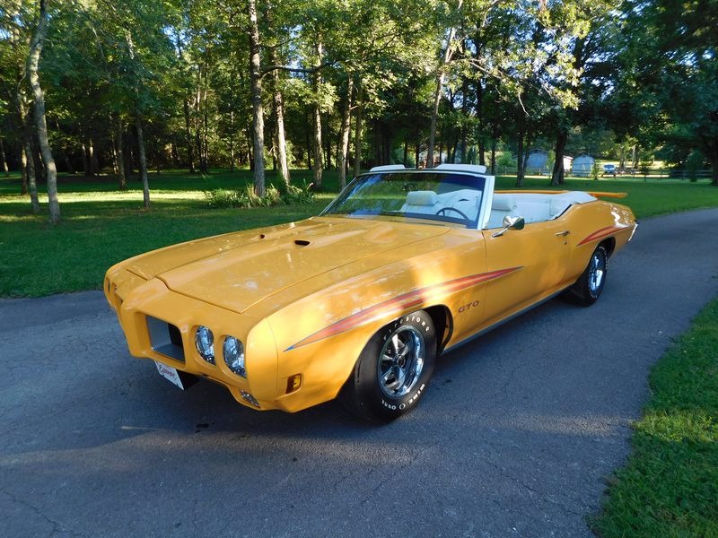 Used 1970 Pontiac GTO -REAL 400 WT CODE CONVERTIBLE- | Mundelein, IL