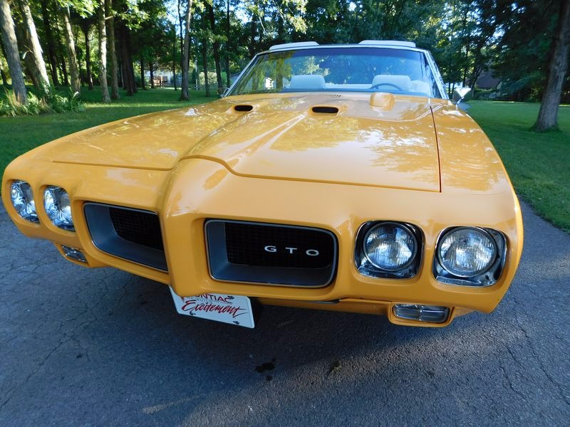 Used 1970 Pontiac GTO -REAL 400 WT CODE CONVERTIBLE- | Mundelein, IL