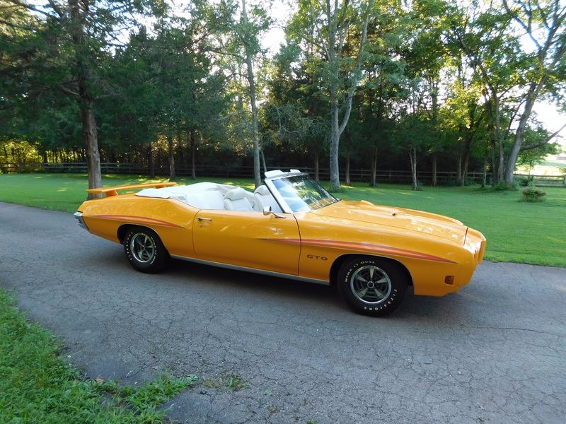 Used 1970 Pontiac GTO -REAL 400 WT CODE CONVERTIBLE- | Mundelein, IL