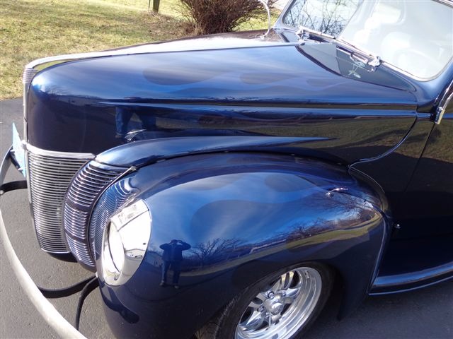 Midnight Blue Color Car