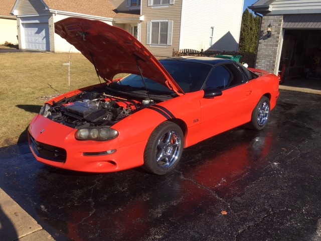 Used 1999 Chevrolet Camaro - RARE LS1 HUGGER ORANGE CAMARO SS WITH T-TOPS- | Mundelein, IL