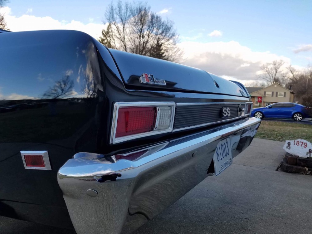 Used 1969 Chevrolet Nova -SS572 Monster Big Block-New Black Paint-Amazing Machine-SEE VIDEO | Mundelein, IL