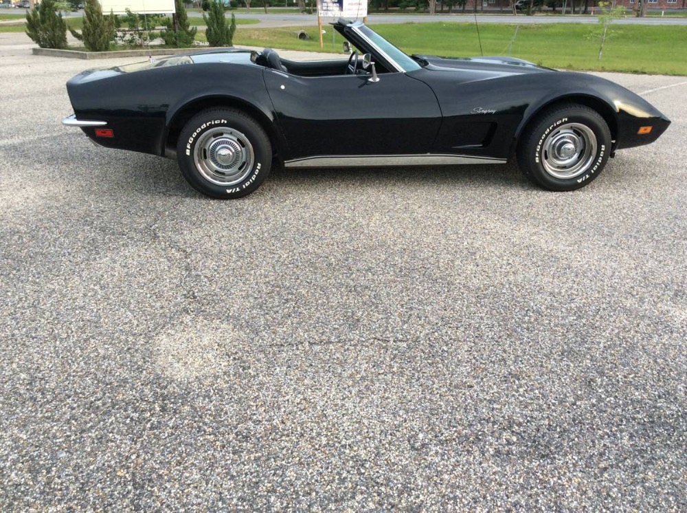 Used 1973 Chevrolet Corvette -Numbers Matching L48 Black Convertible- | Mundelein, IL