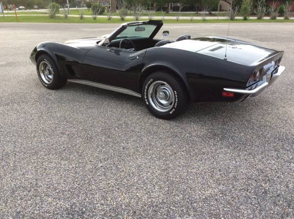 Used 1973 Chevrolet Corvette -Numbers Matching L48 Black Convertible- | Mundelein, IL