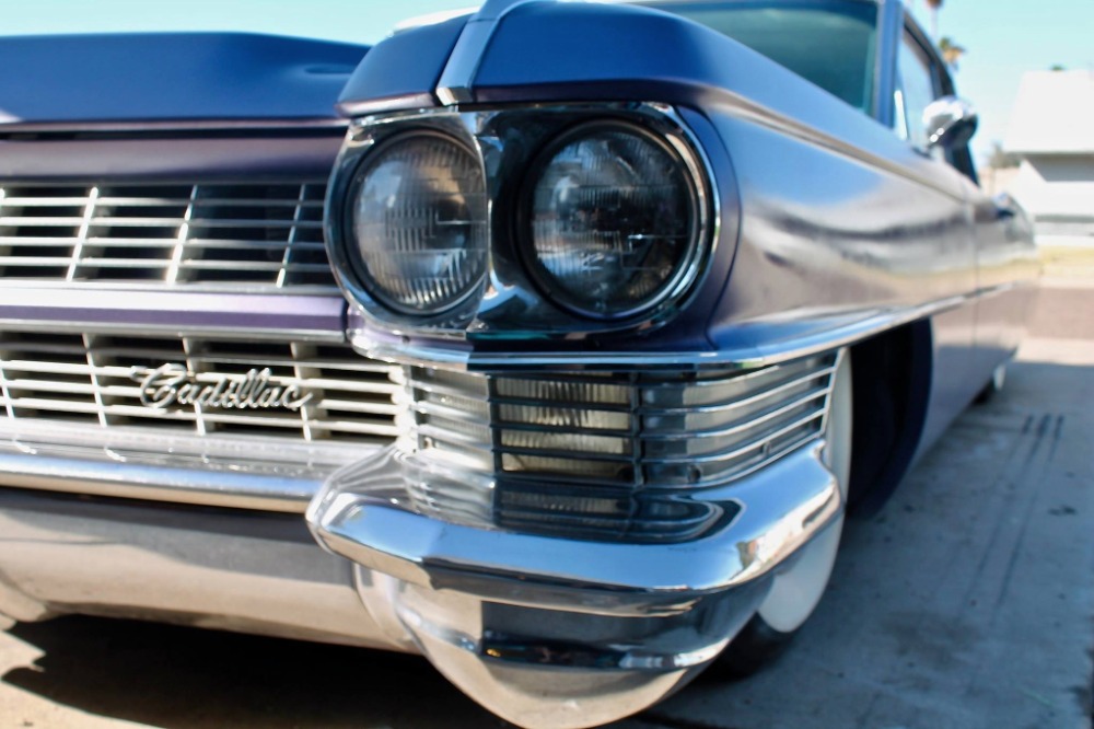 Used 1964 Cadillac DeVille - SWEET NEW GLOSS BLACK WITH VIOLET SPARKLE EXTERIOR- 429 V8 WITH AIR RIDE | Mundelein, IL