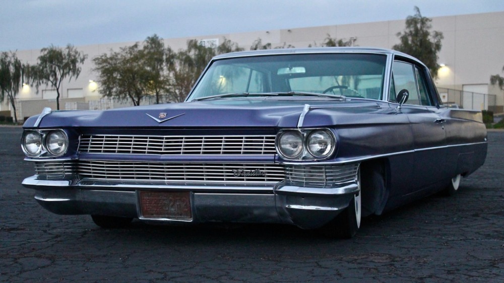 Used 1964 Cadillac DeVille - SWEET NEW GLOSS BLACK WITH VIOLET SPARKLE EXTERIOR- 429 V8 WITH AIR RIDE | Mundelein, IL