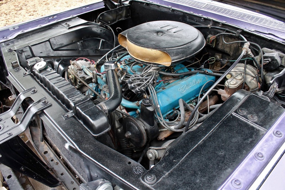 Used 1964 Cadillac DeVille - SWEET NEW GLOSS BLACK WITH VIOLET SPARKLE EXTERIOR- 429 V8 WITH AIR RIDE | Mundelein, IL