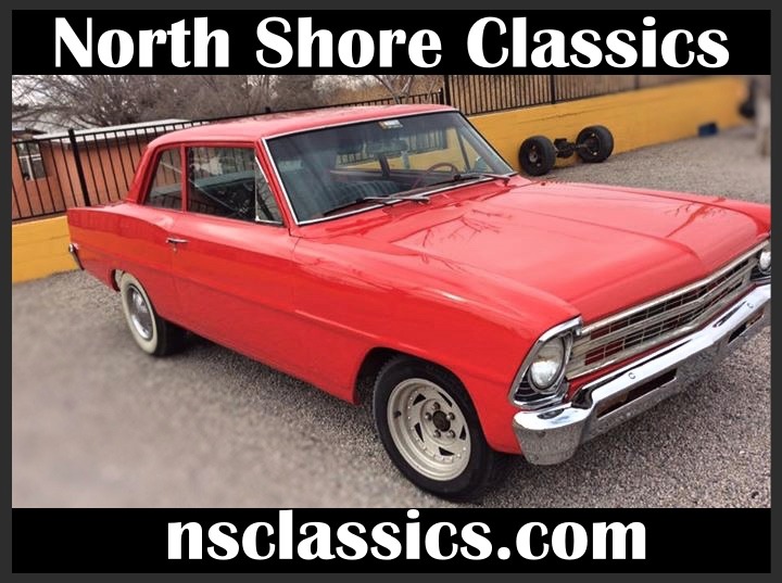 1966 Chevrolet Nova RUNNING & DRIVING PROJECT CAR Stock 11634TX