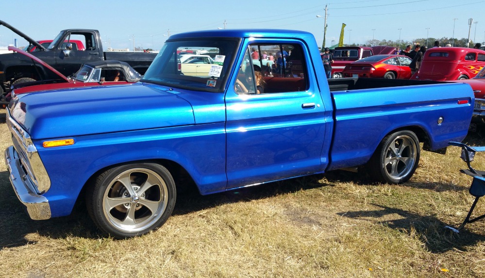 Used 1974 Ford F100 - CUSTOM PICKUP- VIPER BLUE METALLIC - | Mundelein, IL