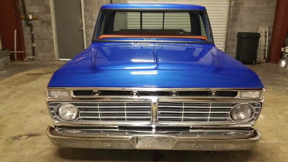 Used 1974 Ford F100 - CUSTOM PICKUP- VIPER BLUE METALLIC - | Mundelein, IL