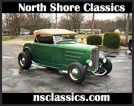 Used 1932 Ford Roadster - MEAN AND GREEN - 355 V8 - OVERDRIVE AUTOMATIC- | Mundelein, IL
