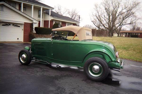 Used 1932 Ford Roadster - MEAN AND GREEN - 355 V8 - OVERDRIVE AUTOMATIC- | Mundelein, IL
