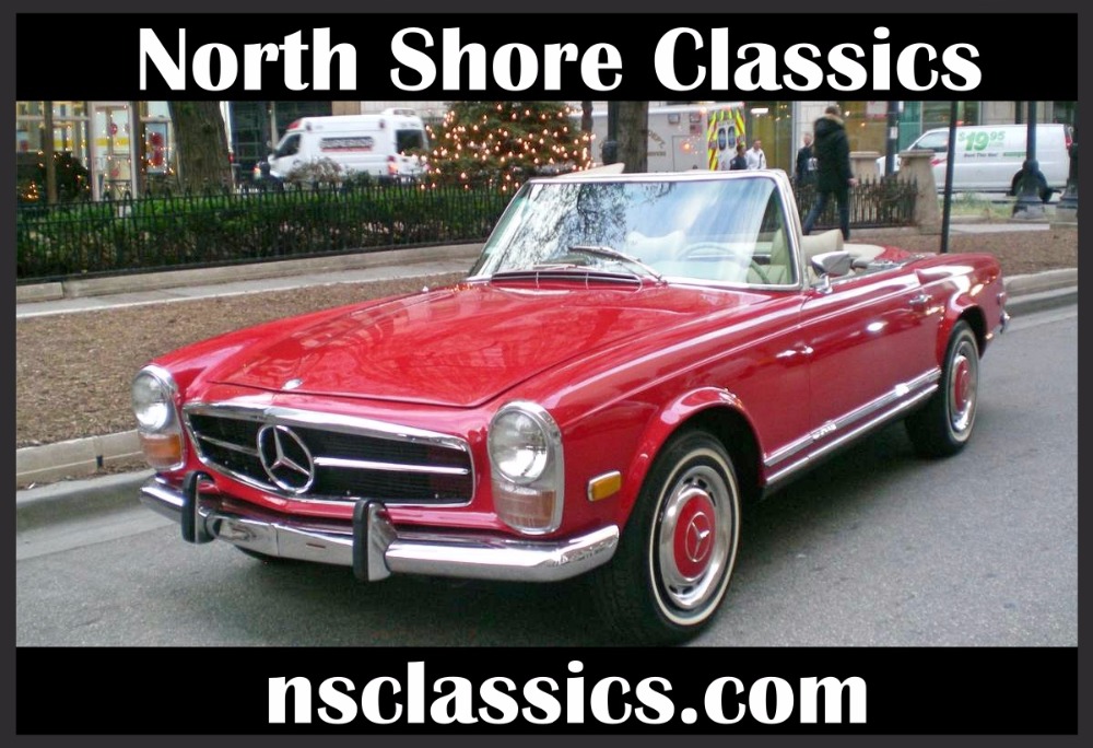 Used 1970 Mercedes Benz 280 SL - FULLY RESTORED 4-SPEED-  CONVERTIBLE CLASSIC- | Mundelein, IL