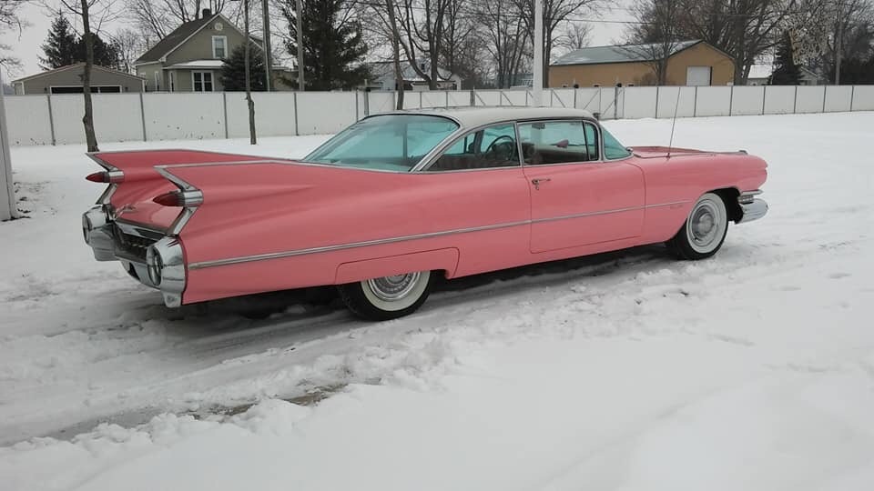 1959 Cadillac Series 62 Original 390 V8 With Custom Pink Paint